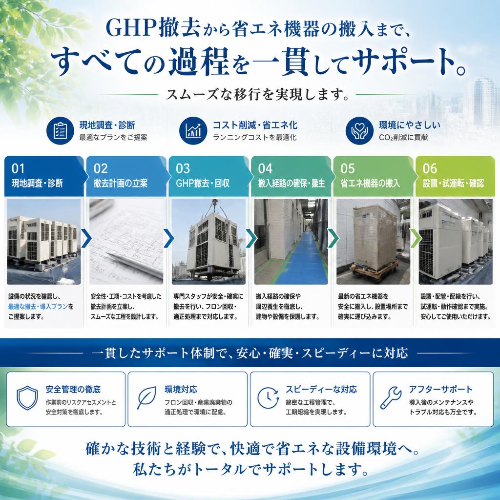 全過程をサポート