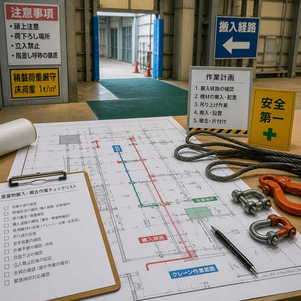 安全最優先の作業計画